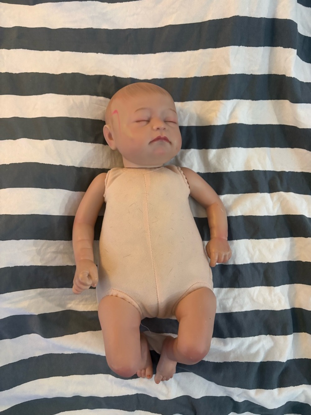 Realistic Peach Baby Doll for Kids - Soft-Look Loungewear Body
